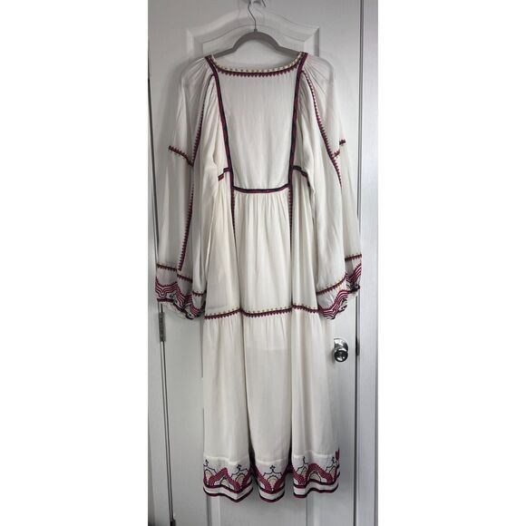 Free People Women's Sweet Escape Midi Dress Long Sleeve Size S - NWOT! - Picture 4 of 11